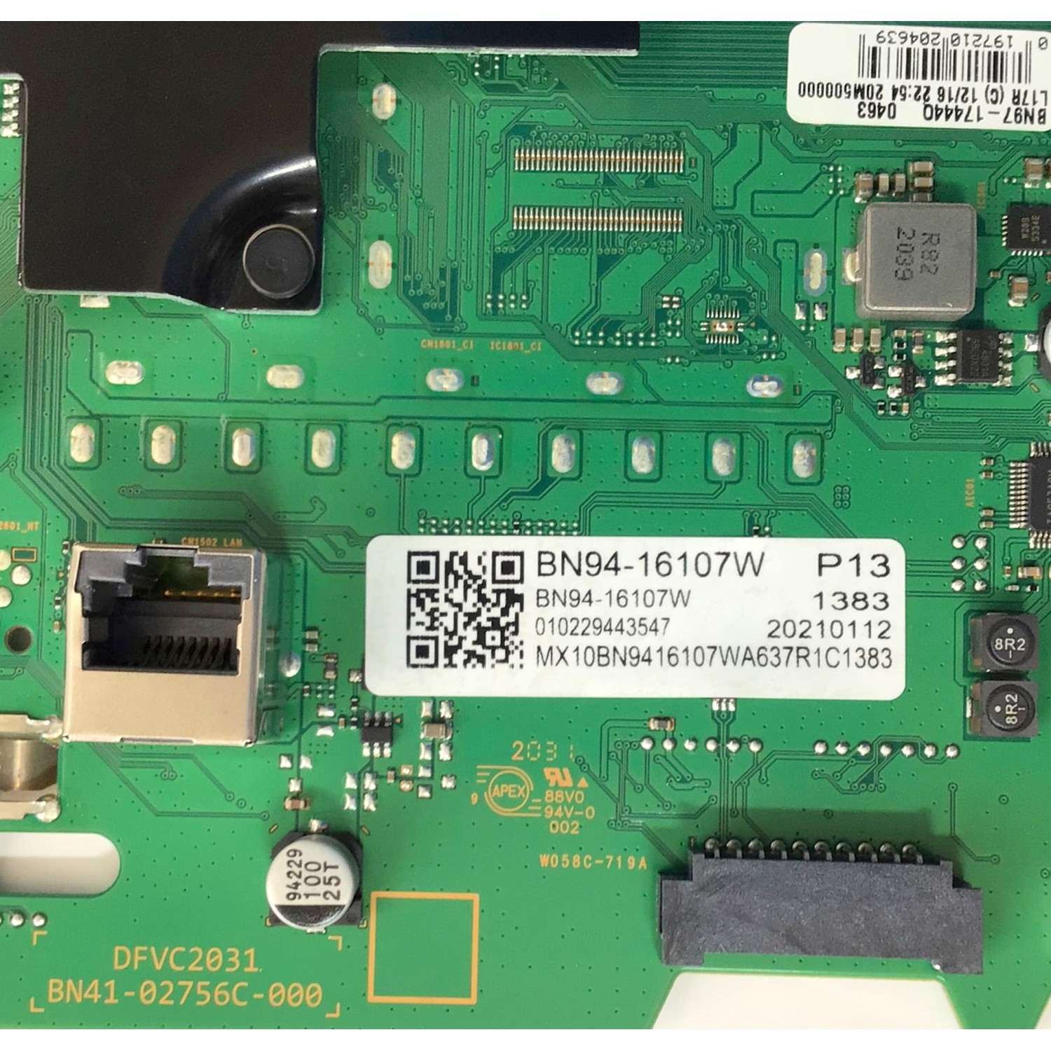 KIT DE TARJETAS PARA TV SAMSUNG / MAIN BN94-16107W / BN97-17444O / BN41-02756 / FUENTE BN44-01055A / L65S6N_TDY / BN4401055A / PANEL CY-BT065HGHV1H / DISPLAY ST6451D02-C / MODELO UN65TU7000F / UN65TU7000FXZA / UN65TU7000FXZA CC05 - Imagen 2